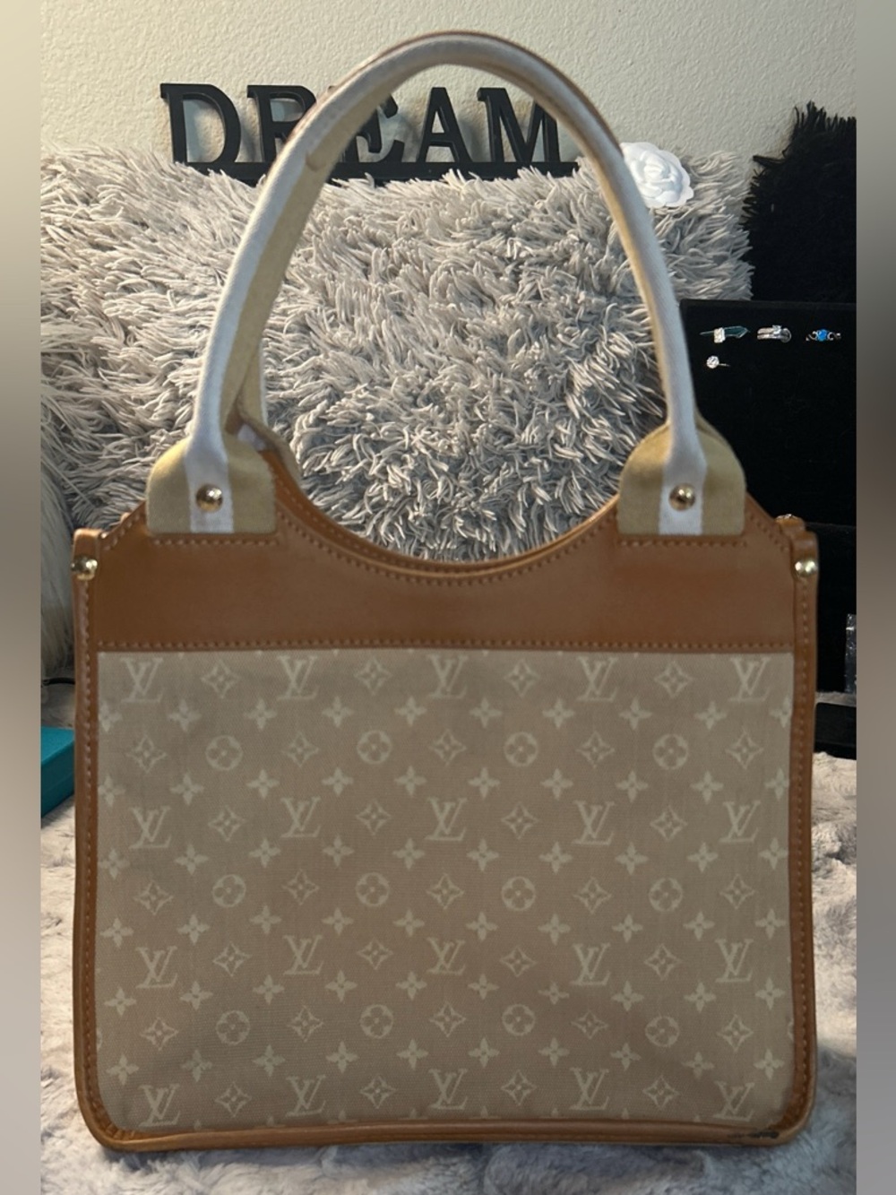 Louis Vuitton Monogram Mini Lin Sac Catherine handbag (Circa 2004) - Picture 4 of 16
